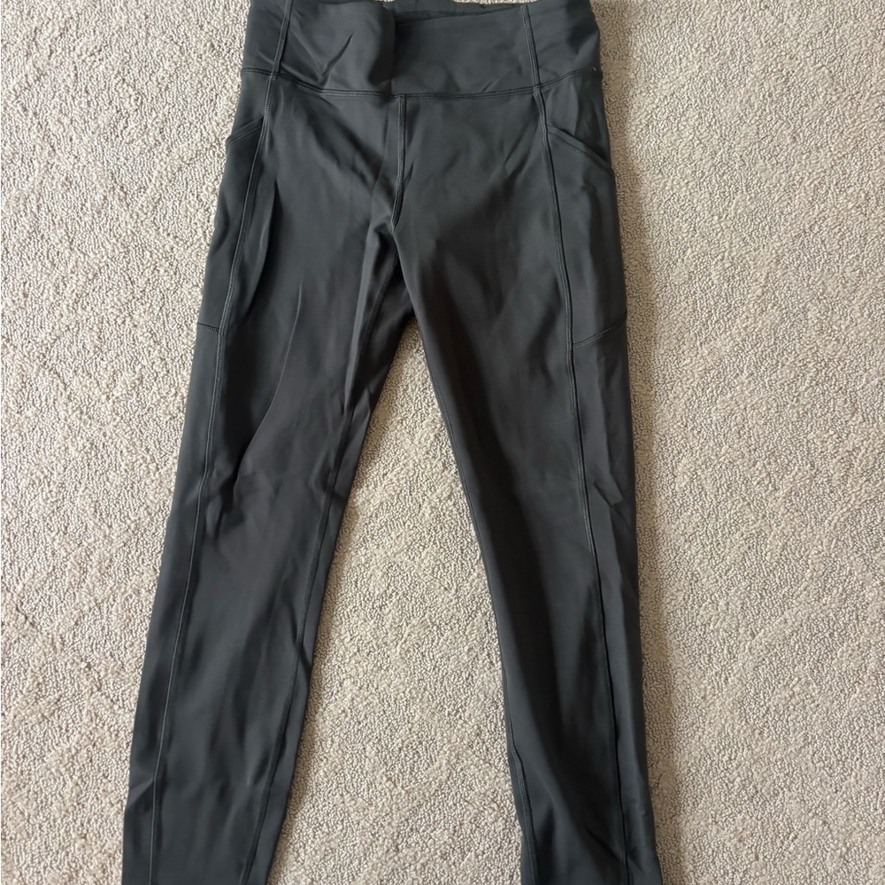 lululemon athletica Charcoal Leggings size 8
